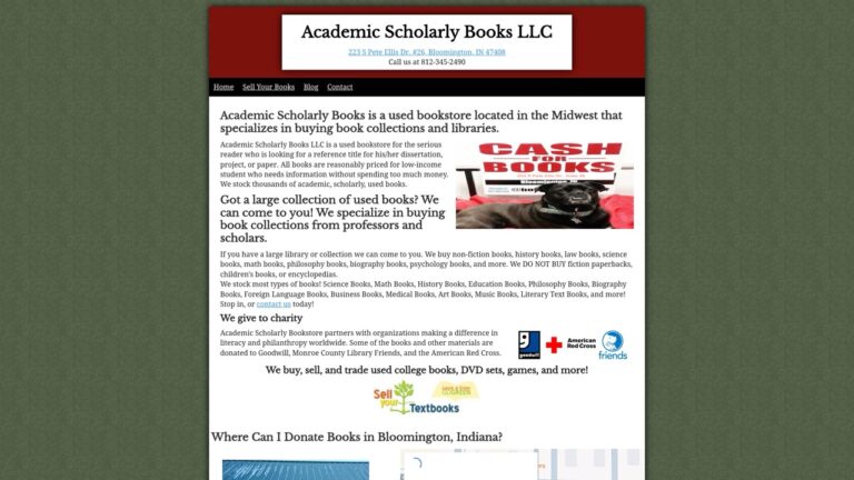 Academic Scholarly Books