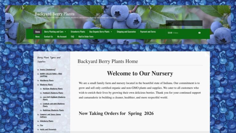 Backyard Berry Plants