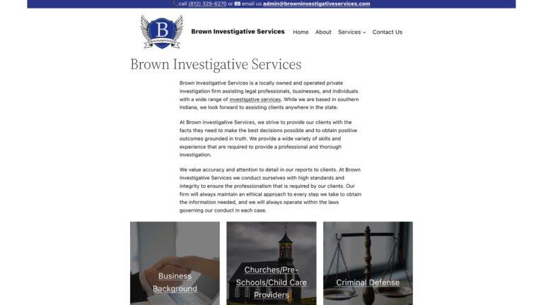 Brown Investigative Services