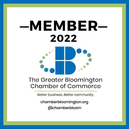 2022 Member of the Greater Bloomington Chamber of Commerce