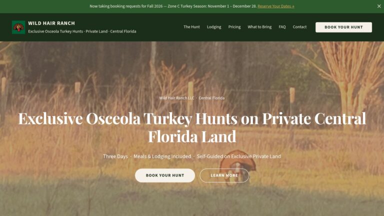 Osceola Turkey Hunting