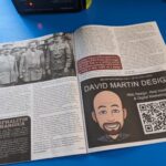 The Ryder Magazine - June 2023 - David Martin Design ad with QR Code